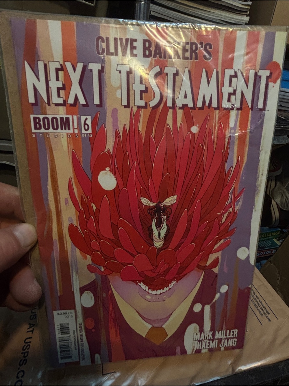 Boom ! #6 Clive Barker’s Next Testament Comic Book - Bold Red Cover